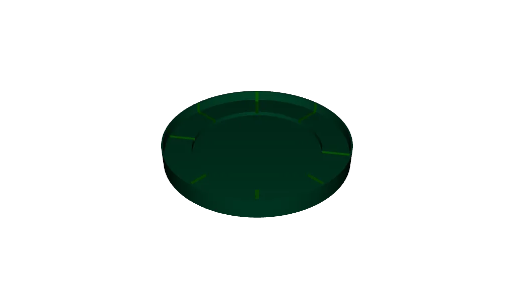 flower pot base by Charles | Download free STL model | Printables.com