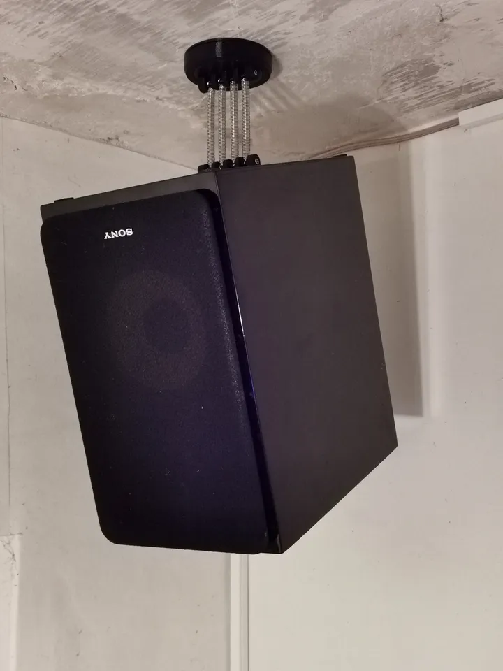 Suspending speakers from ceiling online