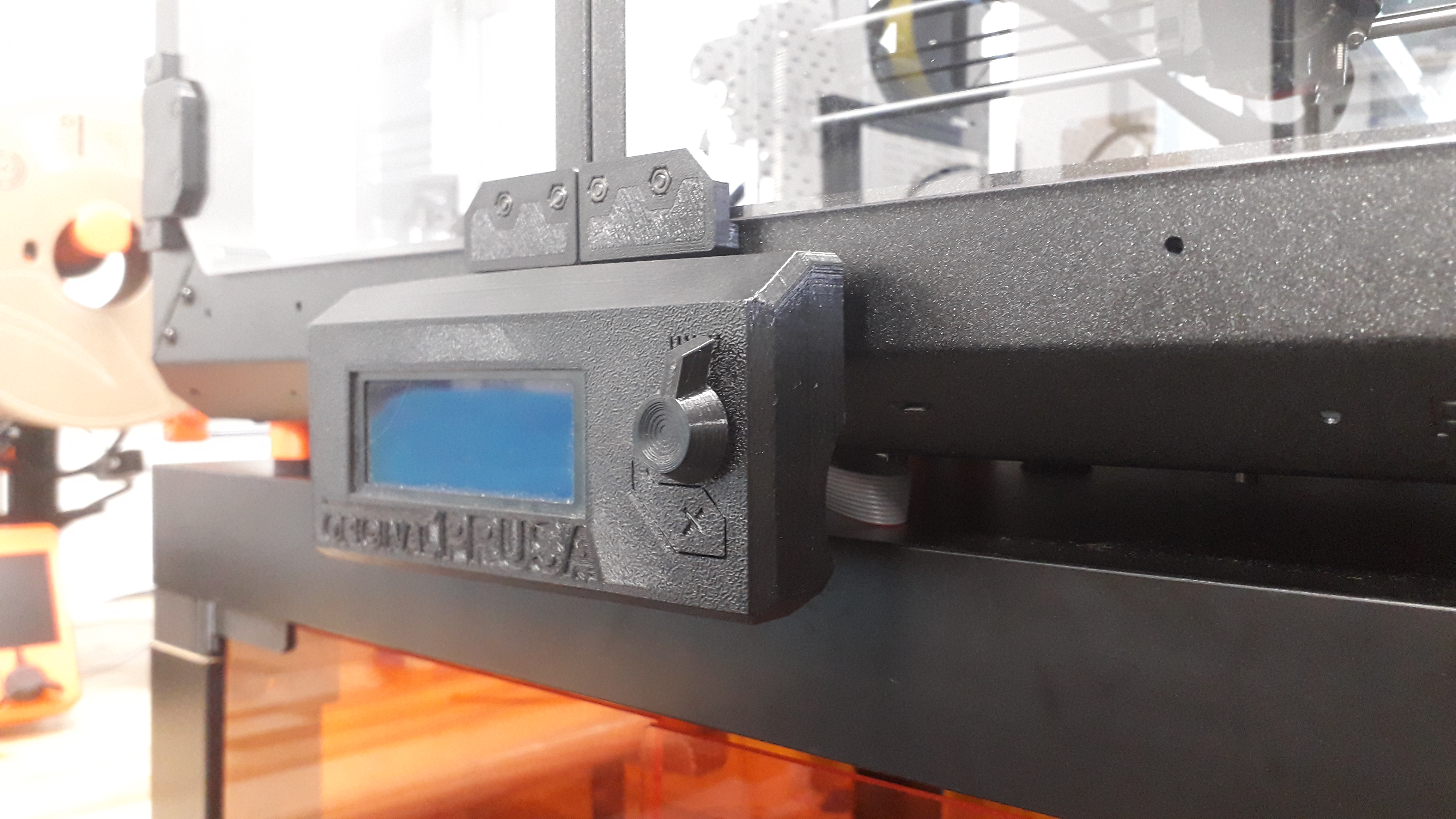 Prusa Enclosure Flat LCD support