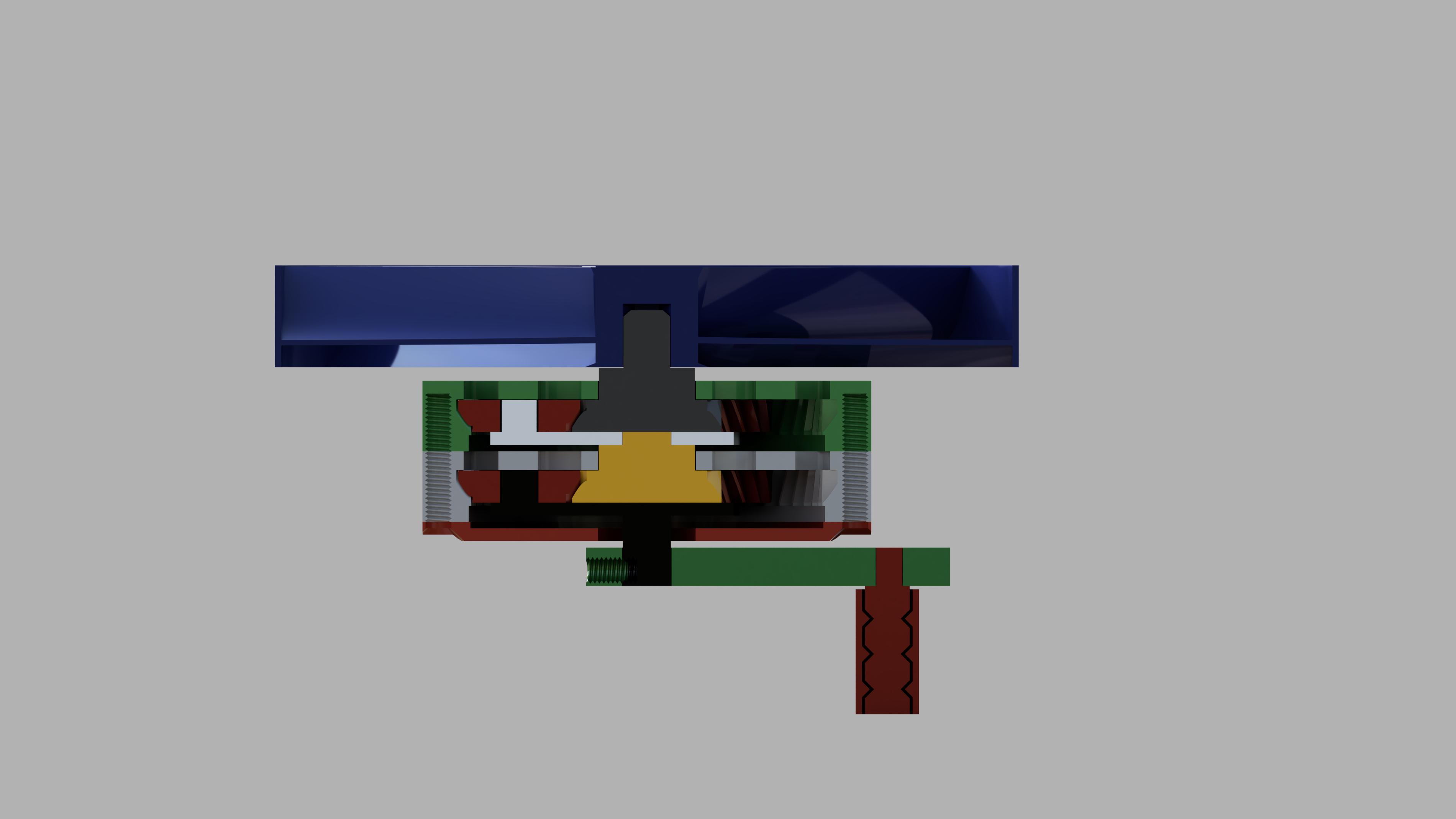 Fan with planetary gearbox by yw23 download free stl model