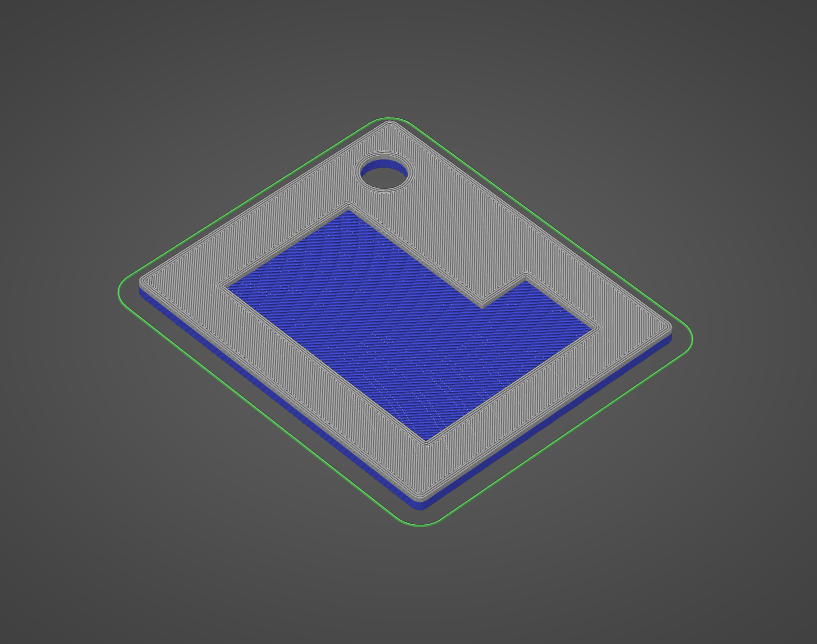 Pool Keychain