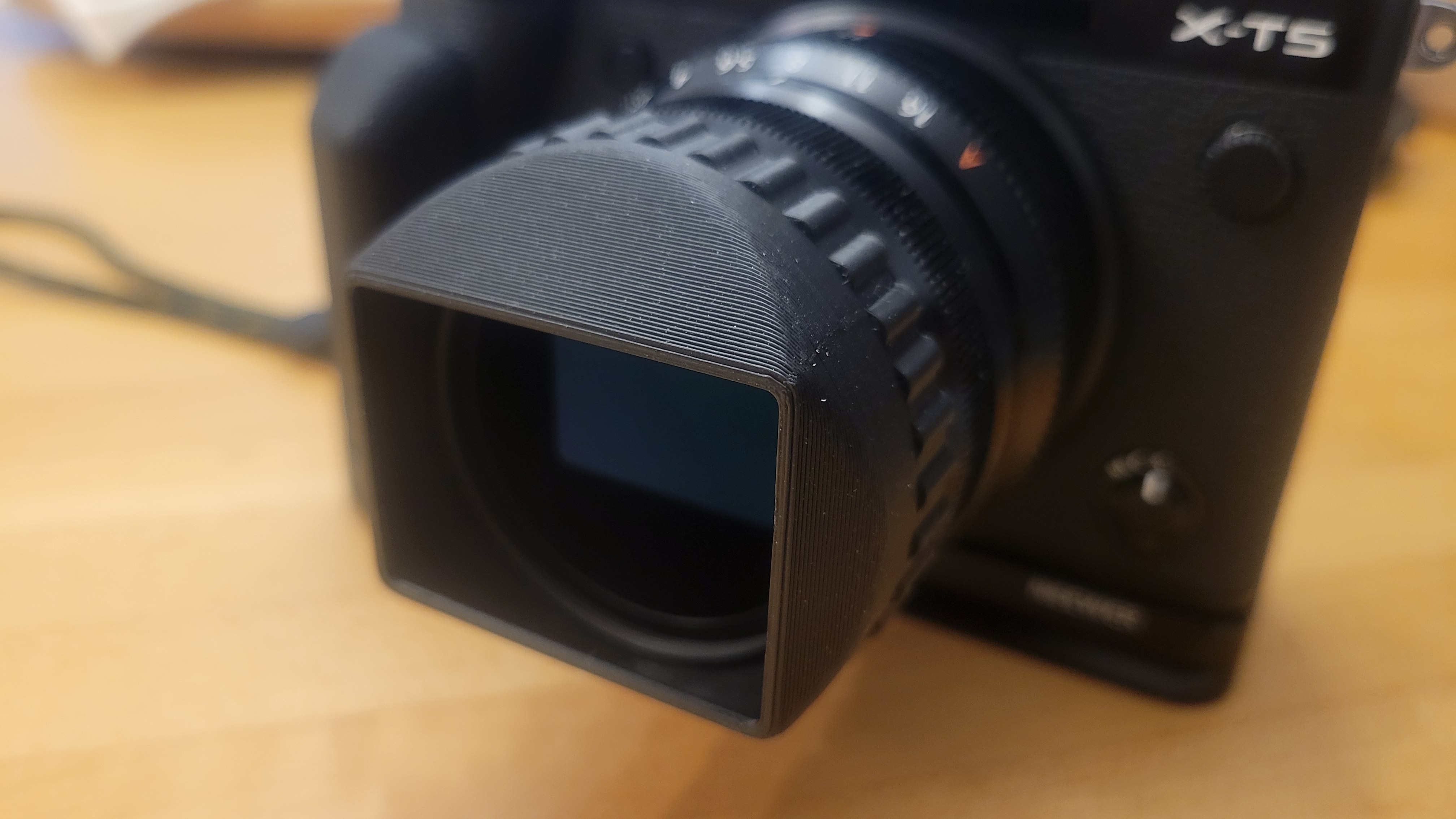 Fuji 23mm F2 and 35mm F2 Lens Hood and Cap (two versions)