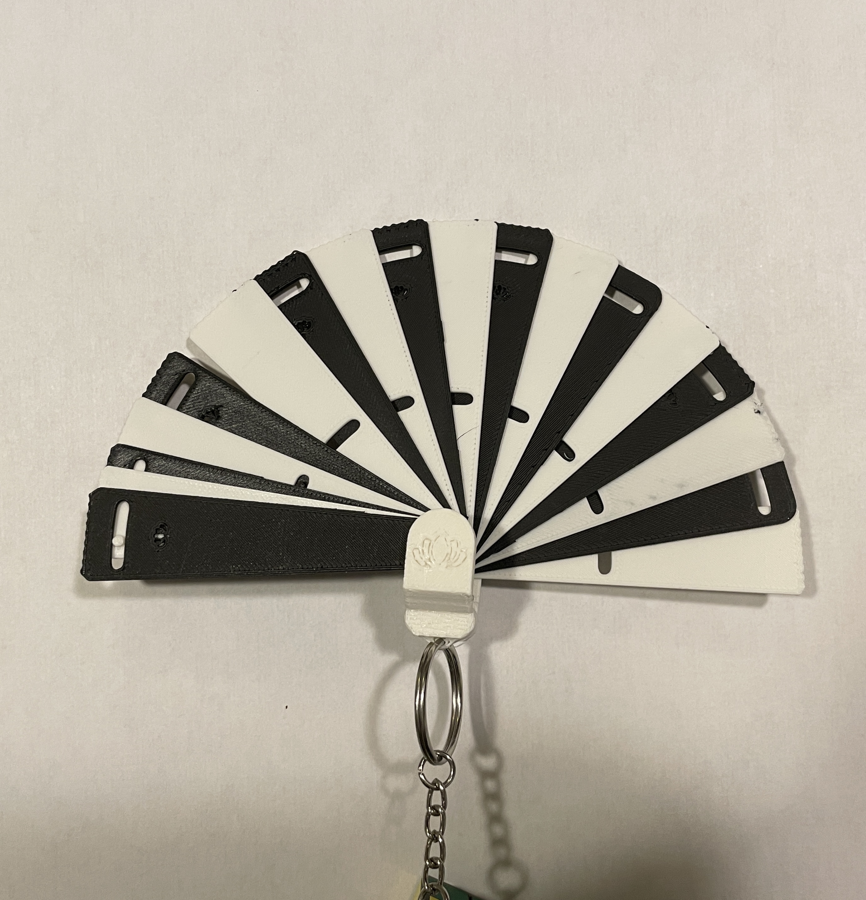 Mini Japanese fan keychain