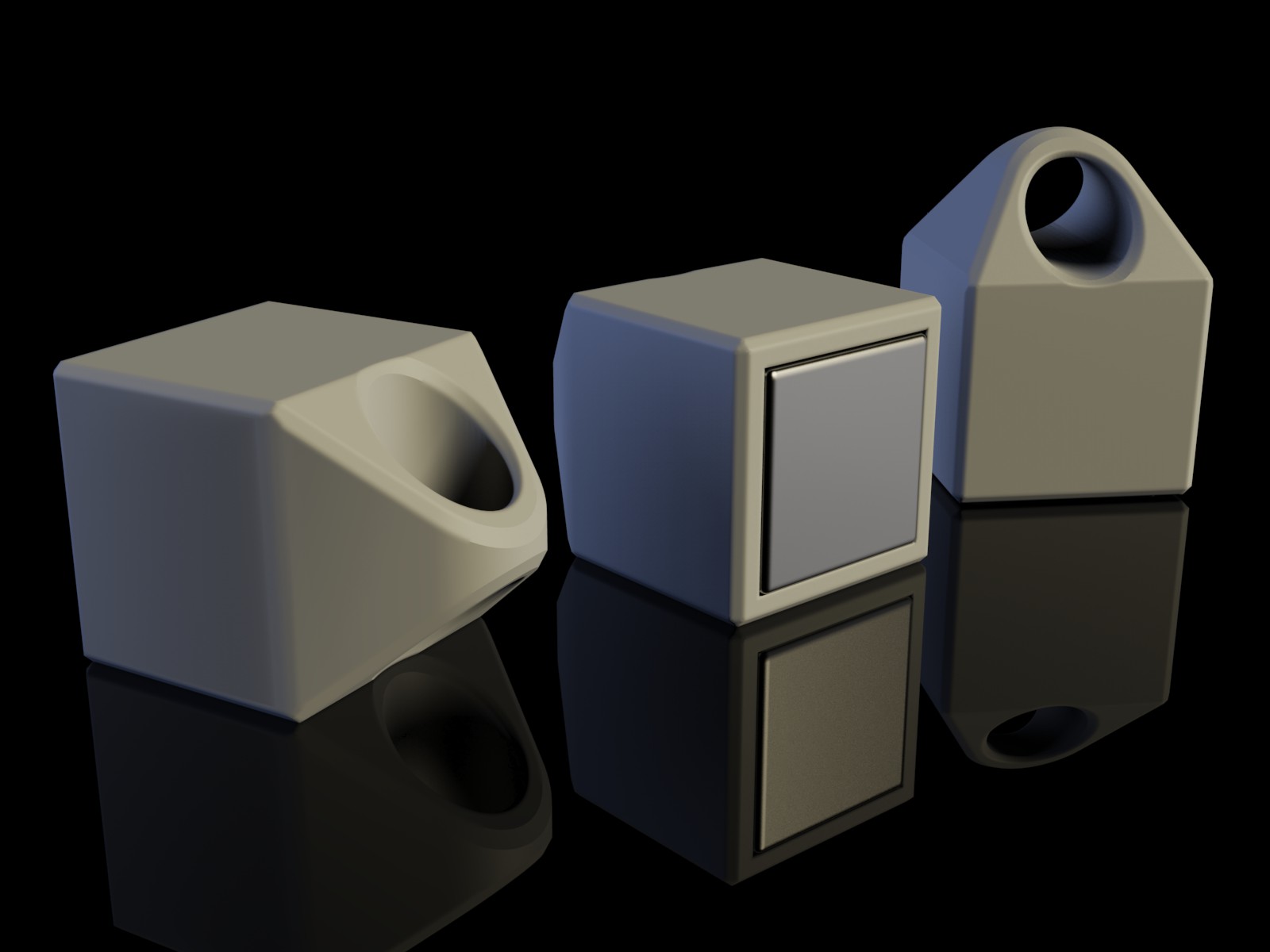 Magentic Key Ring