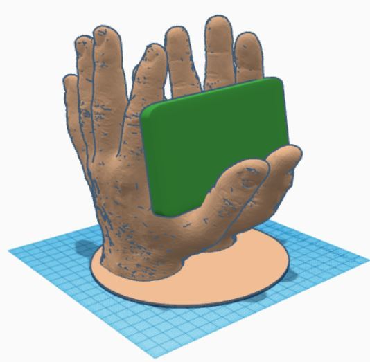 Stl Mini Android Hand Hands as Phone Holder von Botcan3D | Kostenloses STL-Modell ...