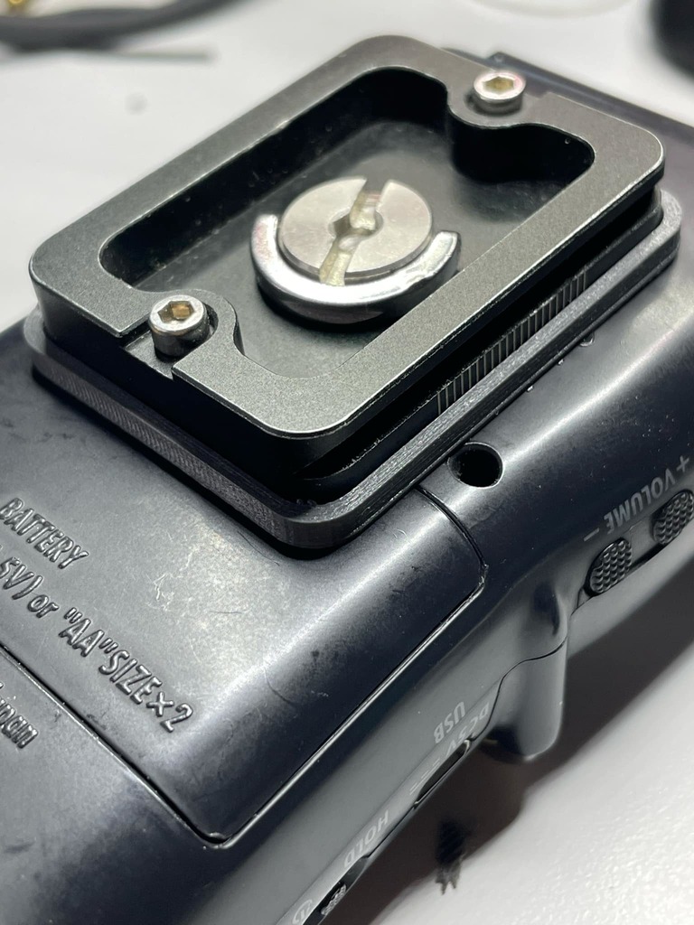 Arca Swiss QR plate cover - for ZOOM H5 (and others)