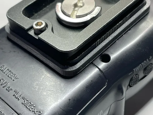 Arca Swiss QR plate cover - for ZOOM H5 (and others)