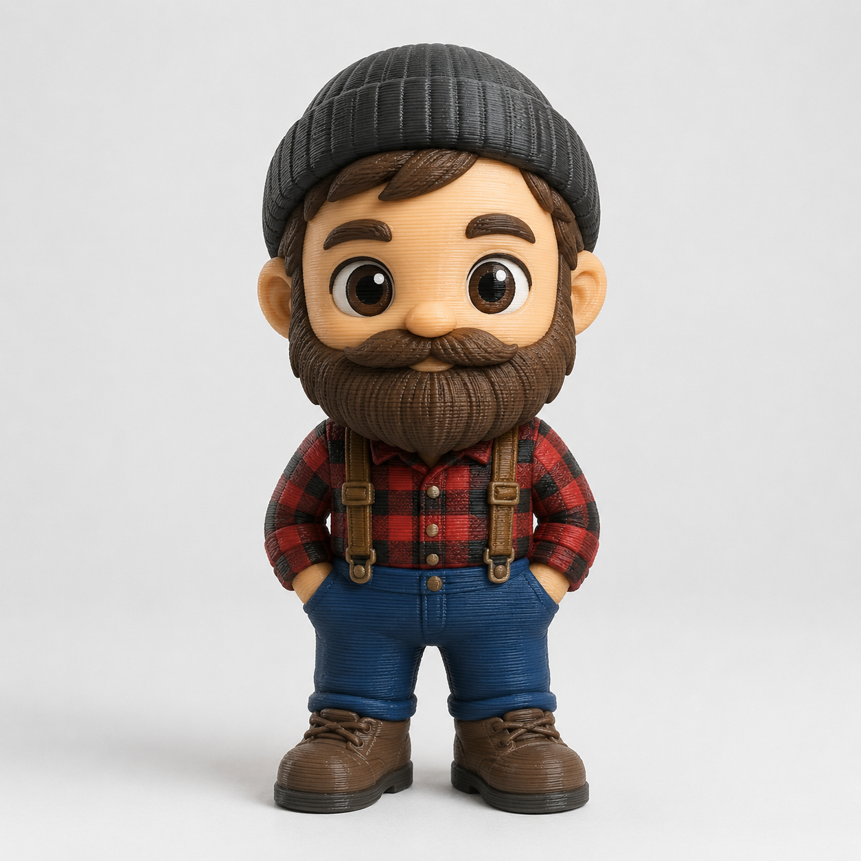 Chibi-lumberjack Figurine