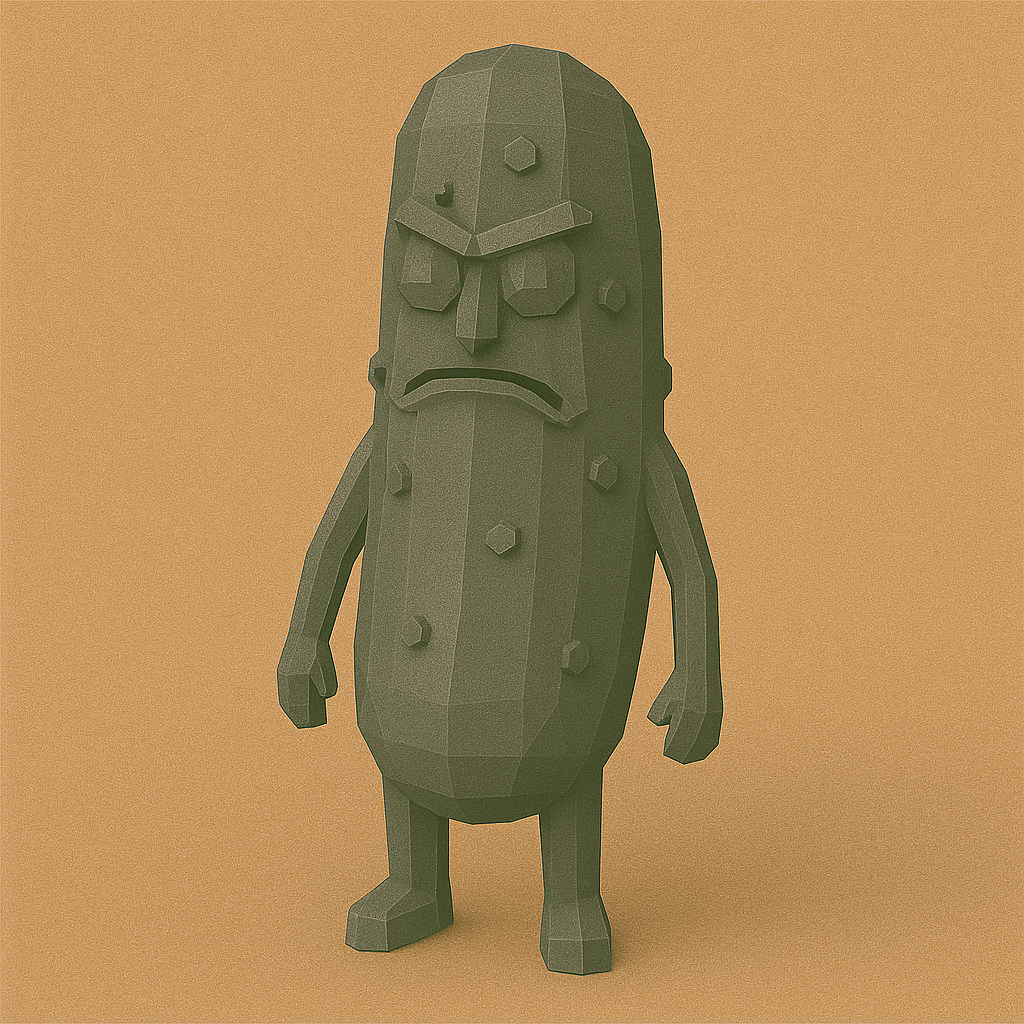 Angry Pickle Man