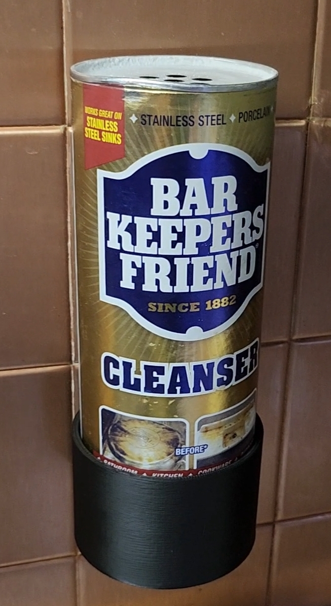 Bar Keepers Friend Cleated Wall Mount