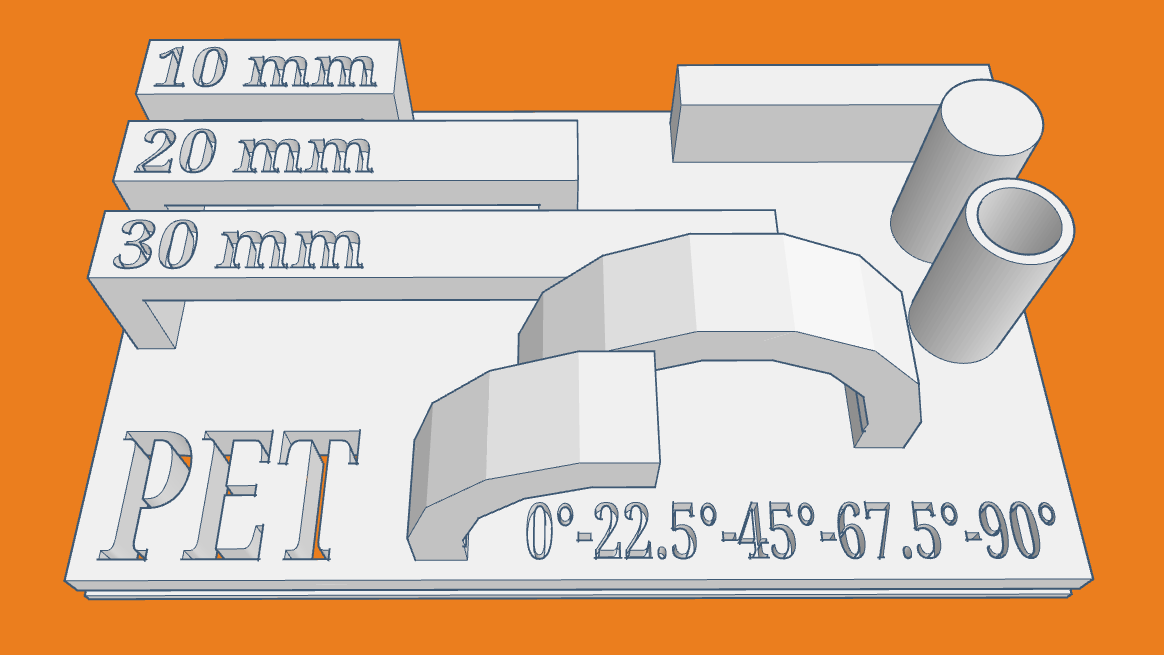 Miniatura 2 do modelo 3D Test print (BOX) PET