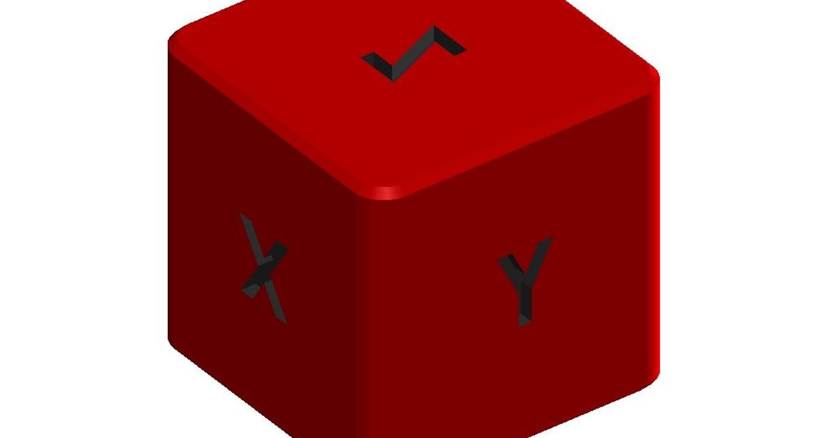 Calibration Cube (optimized) by Mr. Bartzabel Download free STL model