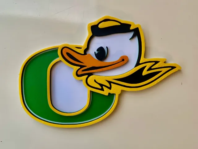 College Football Logos - Oregon Ducks