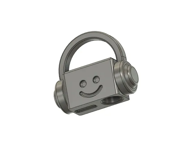 Headphone Dongle (USB C to 3.5mm) Keychain