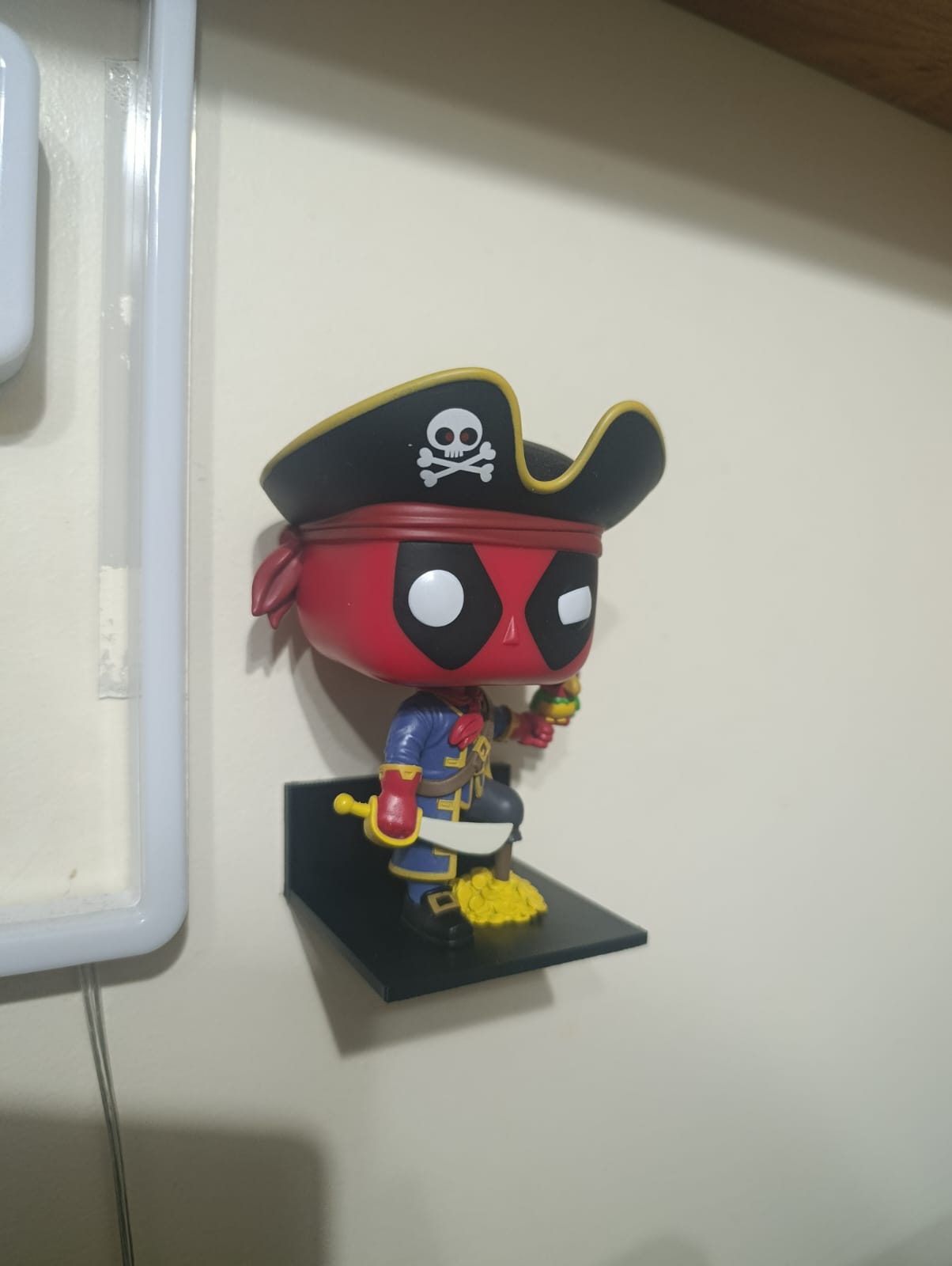 Mini Wall Shelf for Funko Pop (Double Sided Tape or Screw)