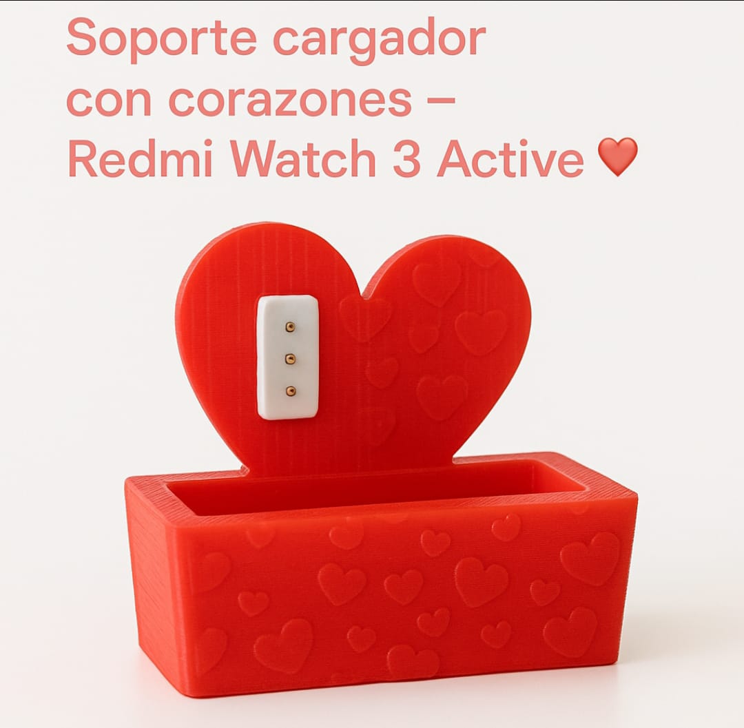 Soporte cargador para Redmi Watch 3 Active y Redmi Watch 5 Active