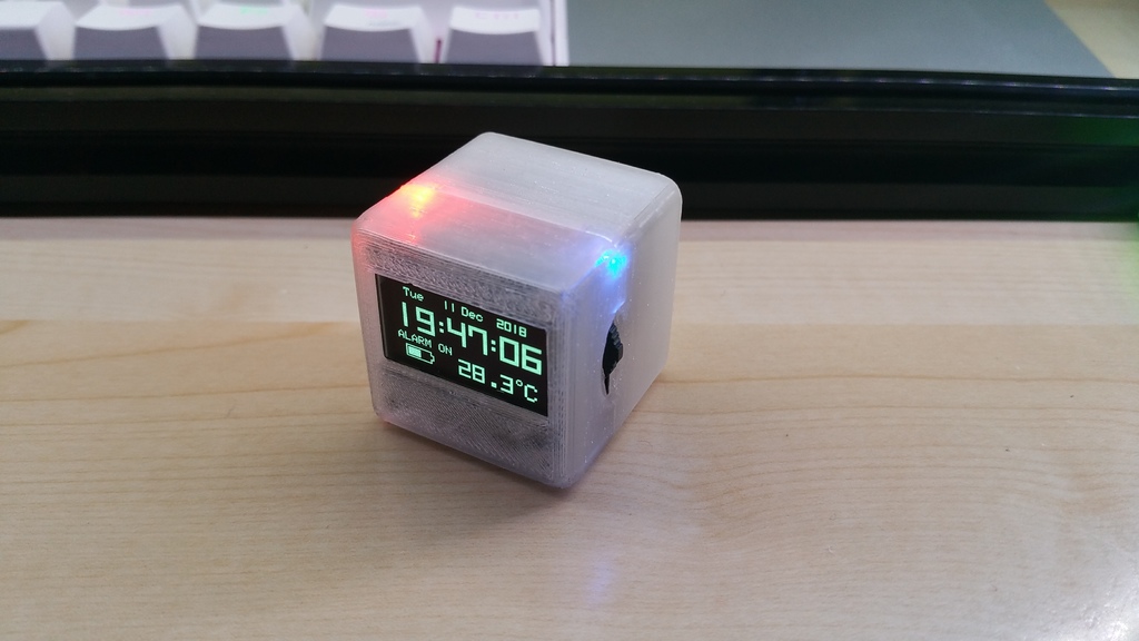 Miniatura 5 do modelo 3D ICE CUBE CLOCK