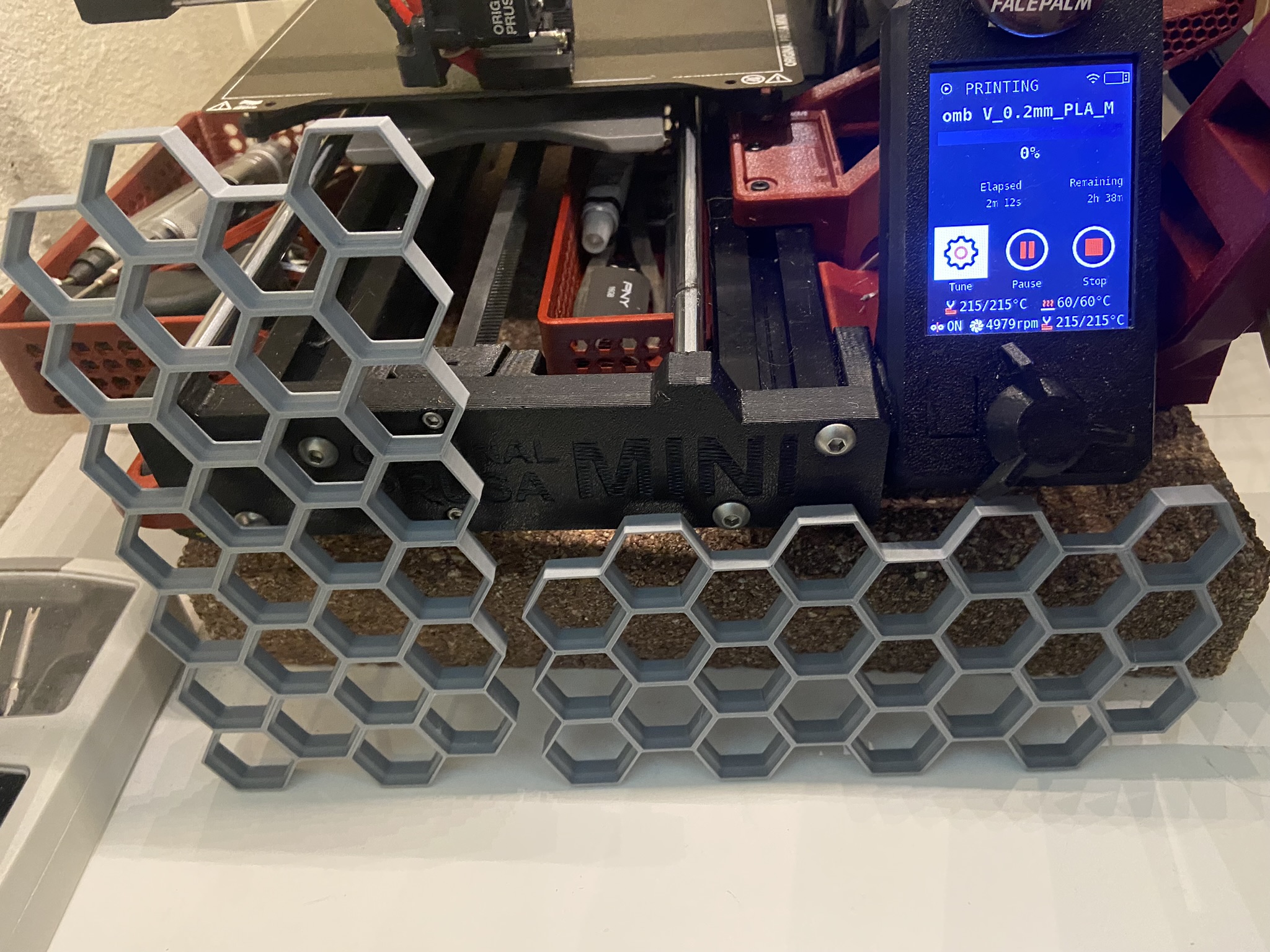Honeycomb Wall - Half Tile