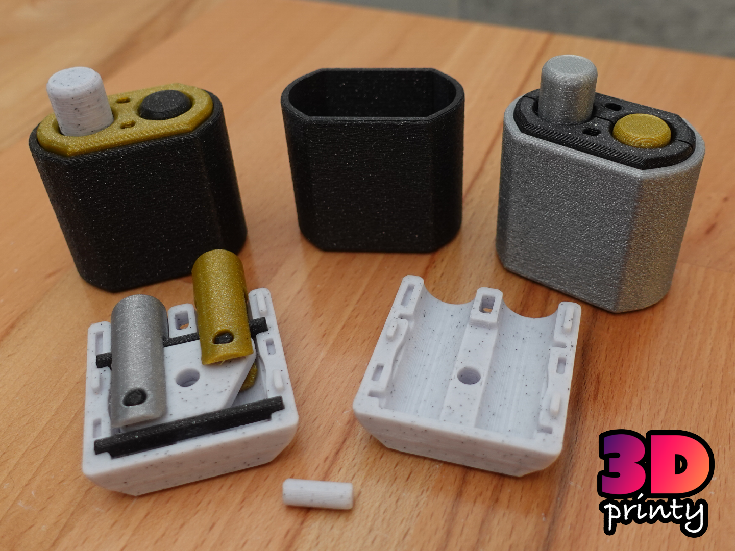 Mini Super Toggly Fidget Button V2