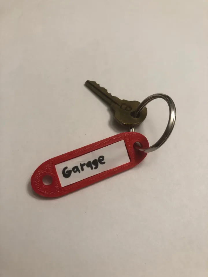 Writable keychain by Wristy9967 | Download free STL model | Printables.com