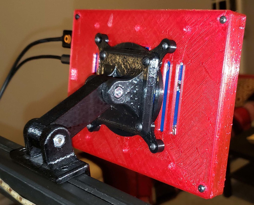 75MM to 50MM VESA Mount Adapter by electronlove Download free STL