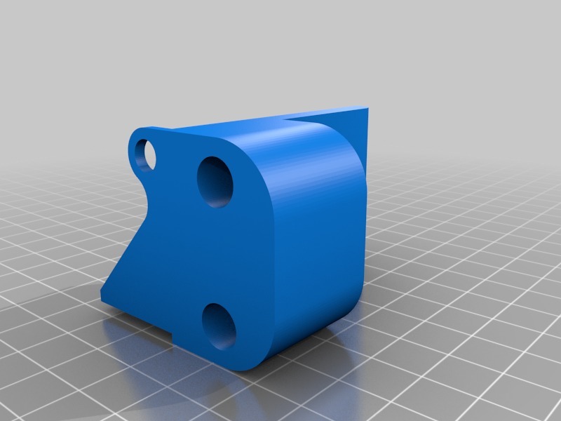 Line Laser Servo Mount by electronlove Download free STL model
