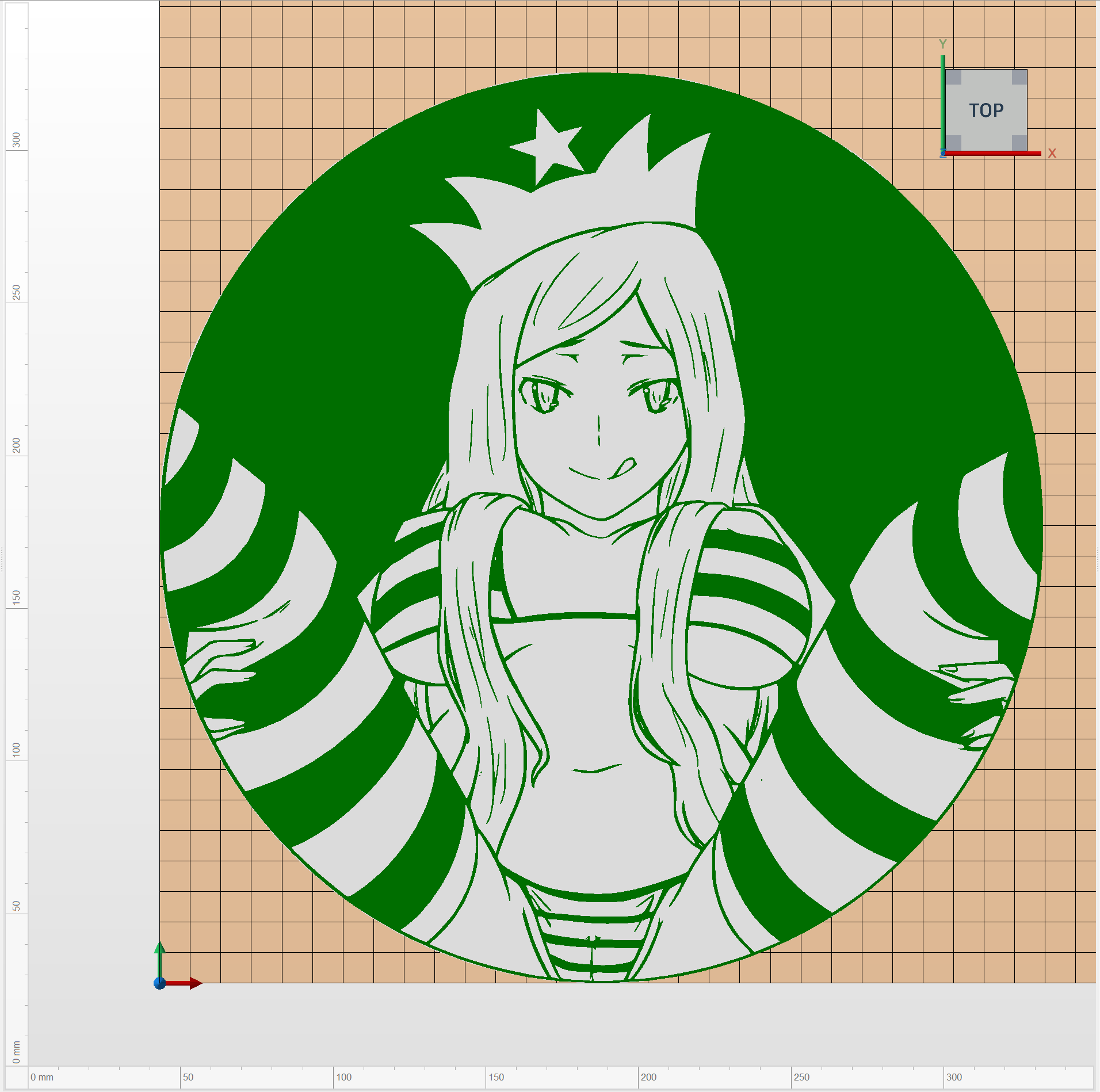 Starbucks Siren Nsfw By Tom Download Free Stl Model 