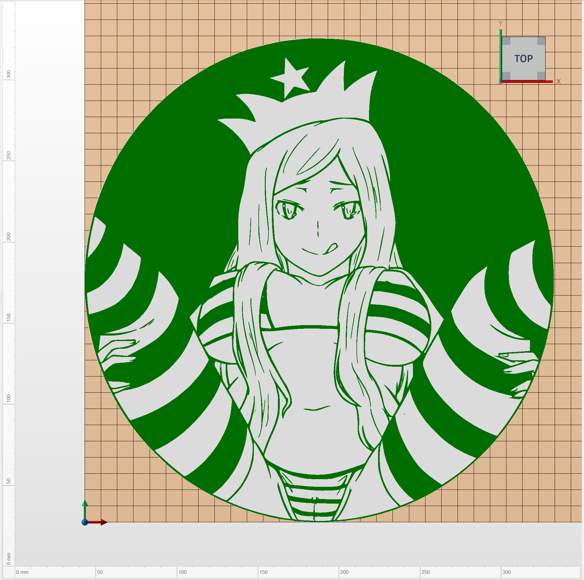 Starbucks Siren Nsfw By Tom Download Free Stl Model