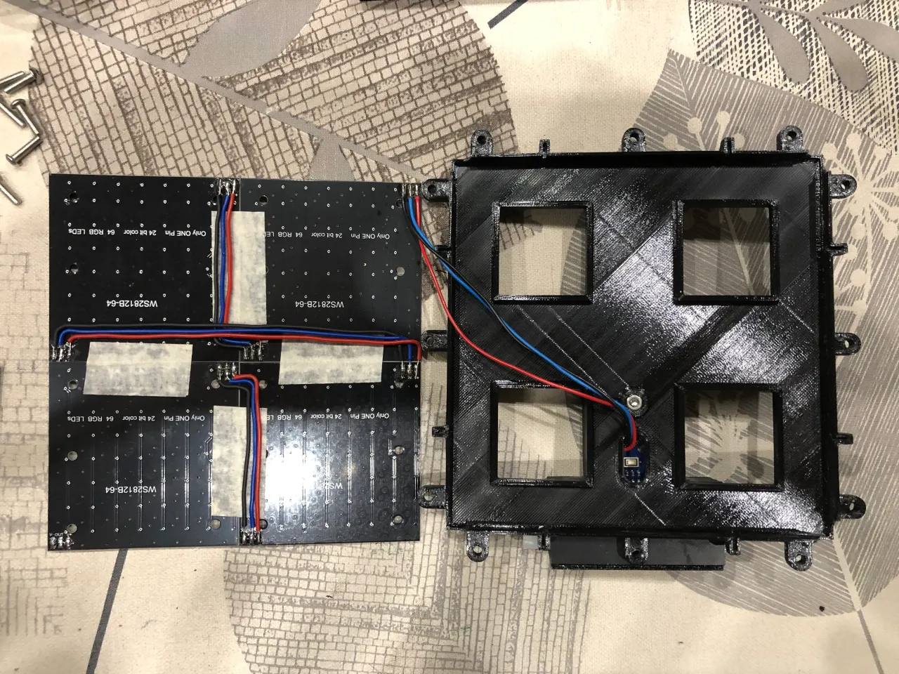 Pixel Art with 64 LED Matrix WS2812B by Regis | Download