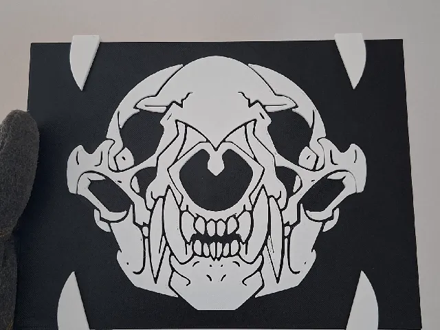 Badger Skull Plate