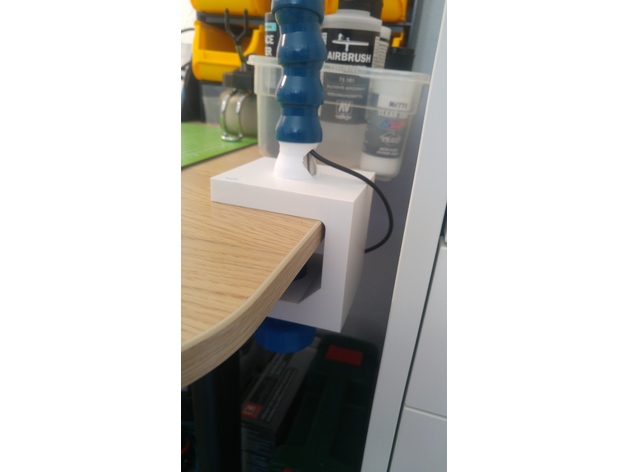 Miniatura 7 do modelo 3D WORKBENCH LED LAMP MOUNT