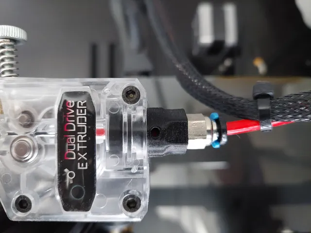 BMG extruder V6 -> M10 bowden fitting adapter