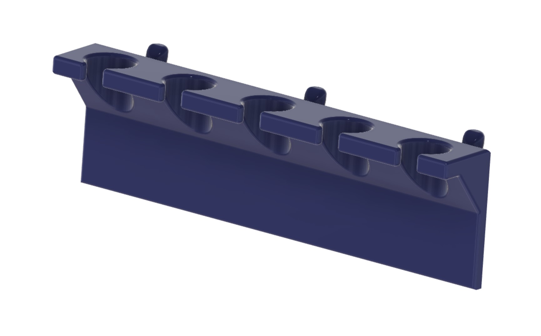 Pegboard Hanger For Cables by Klave | Download free STL model ...