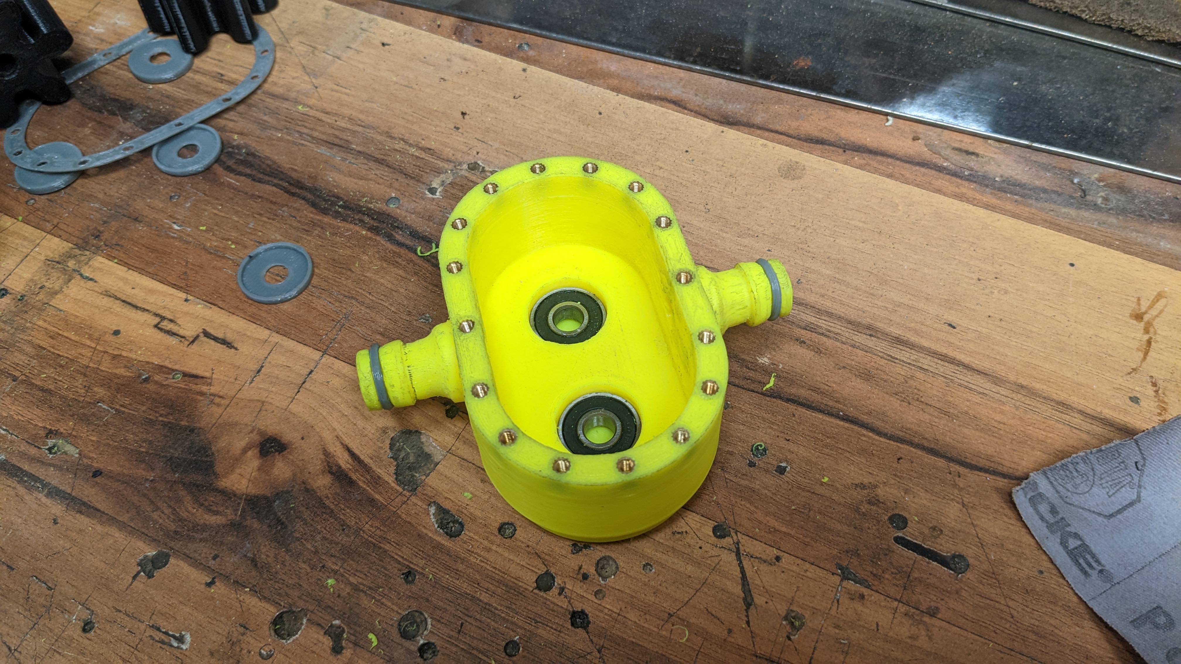 Miniatura 3 do modelo 3D Drill gear pump