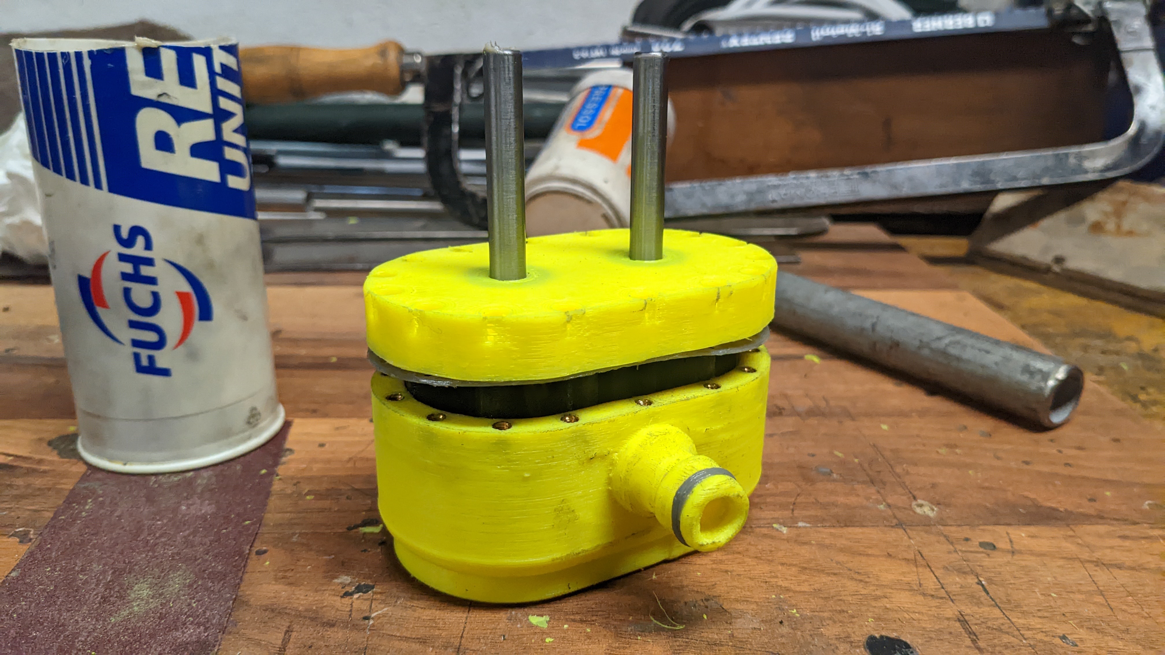 Miniatura 8 do modelo 3D Drill gear pump