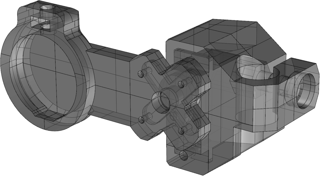 Beam Blocker - Motorized Mirror Mount