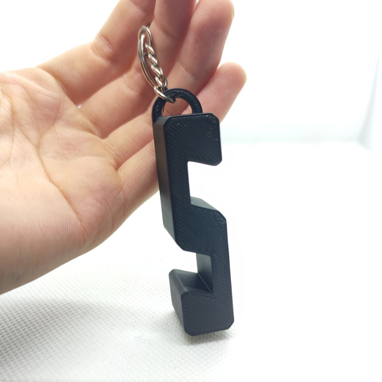 Keychain Phone stand by Madzialke Download free STL model