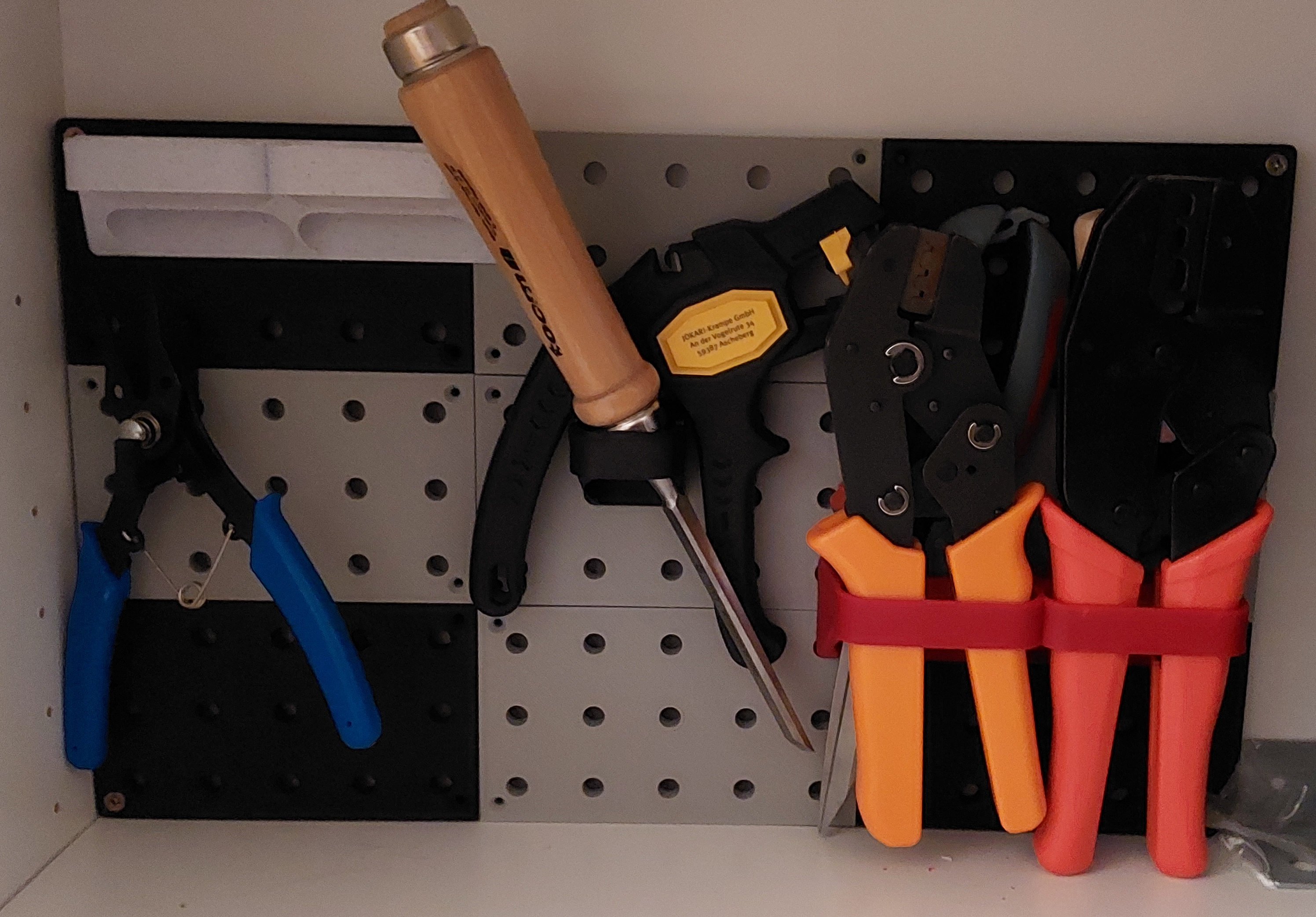 Printable Modular Pegboard