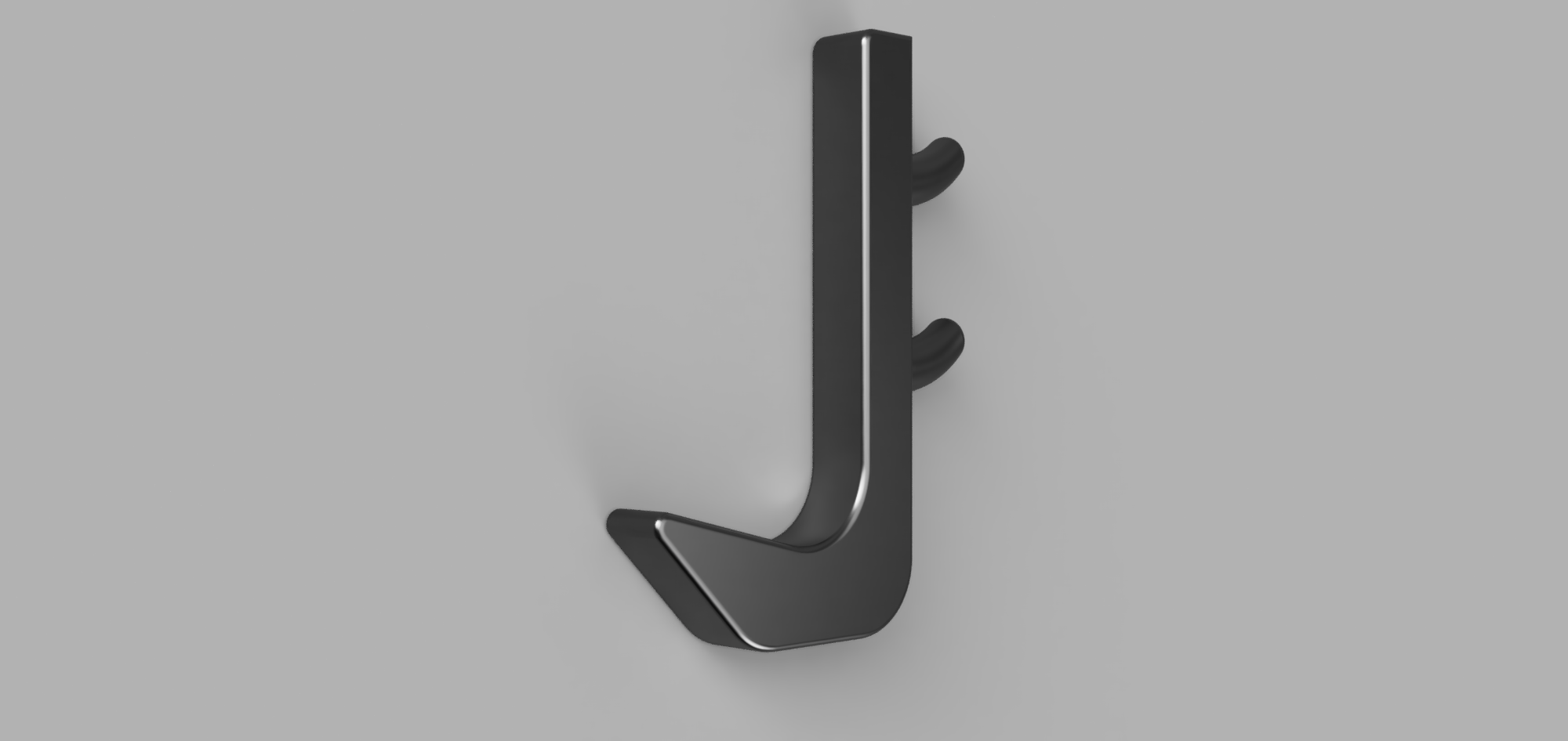 Narrow pegboard hook by Pop Up Learning Labs | Download free STL model ...