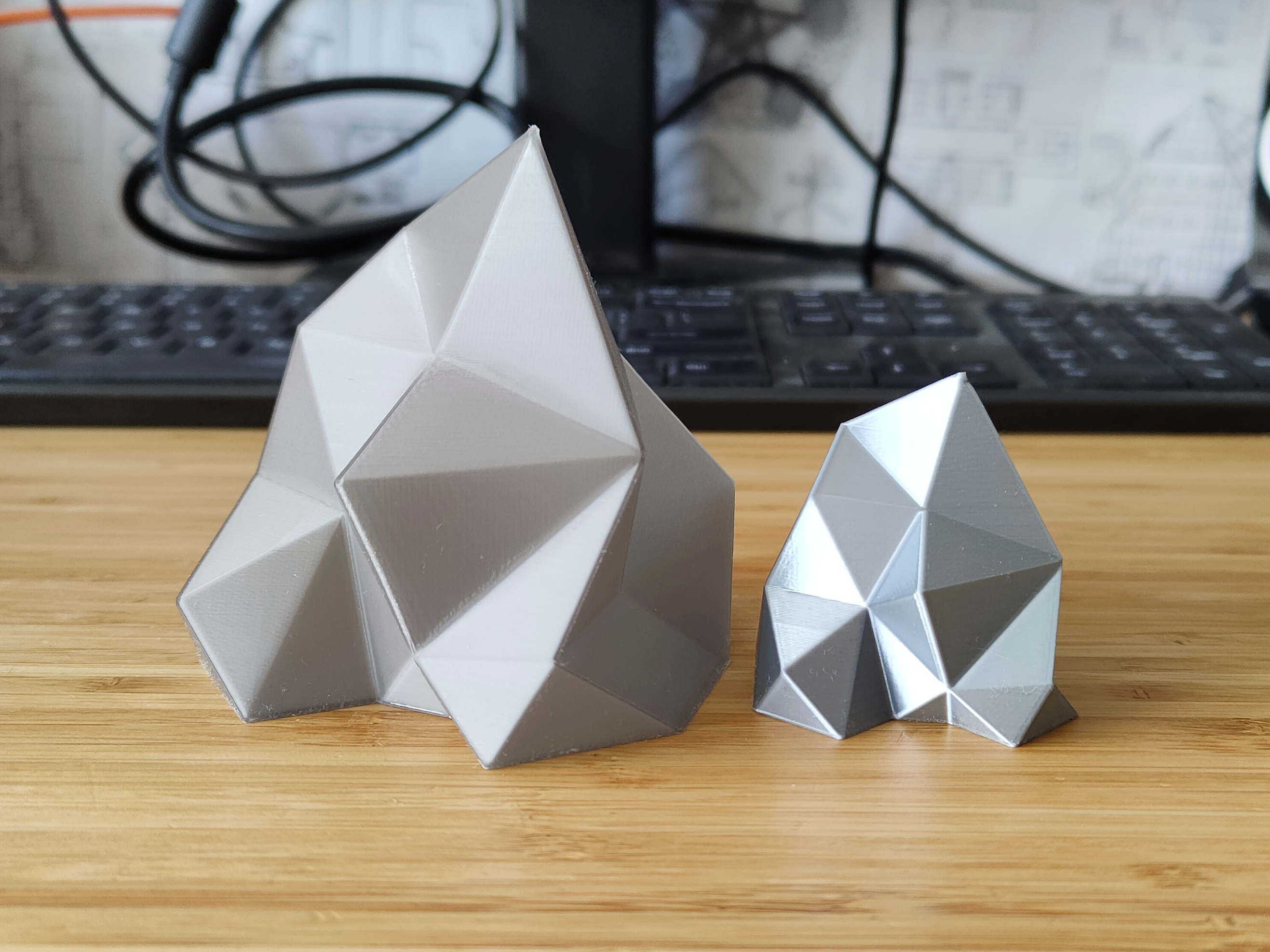 Crystal Test Print - model update - simple vase mode print