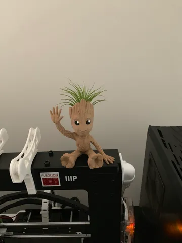 Waving Baby Groot Air Plant