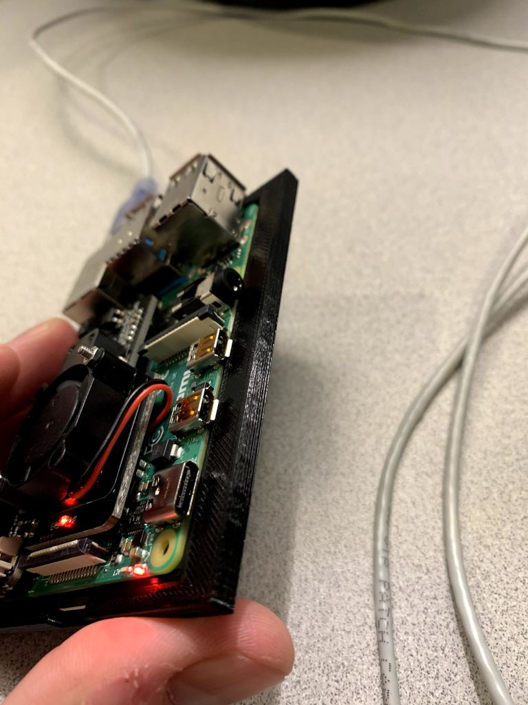 raspberry pi 4 rack by k7n | Download free STL model | Printables.com