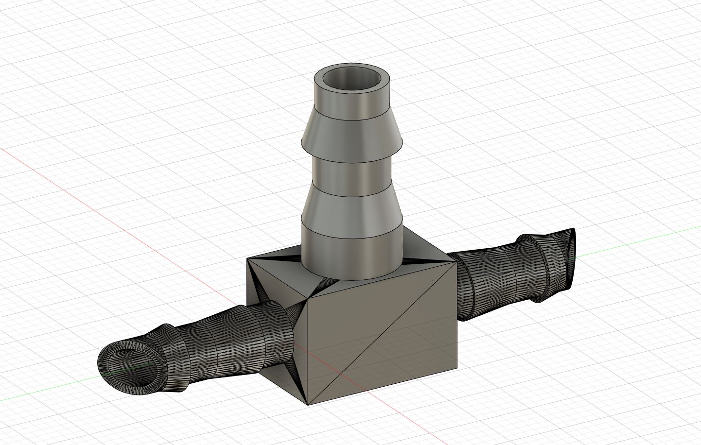 Tröpfchenbewässerung T-Stück 6/4mm Dripping T-Piece 6/4mm Connection Pipe