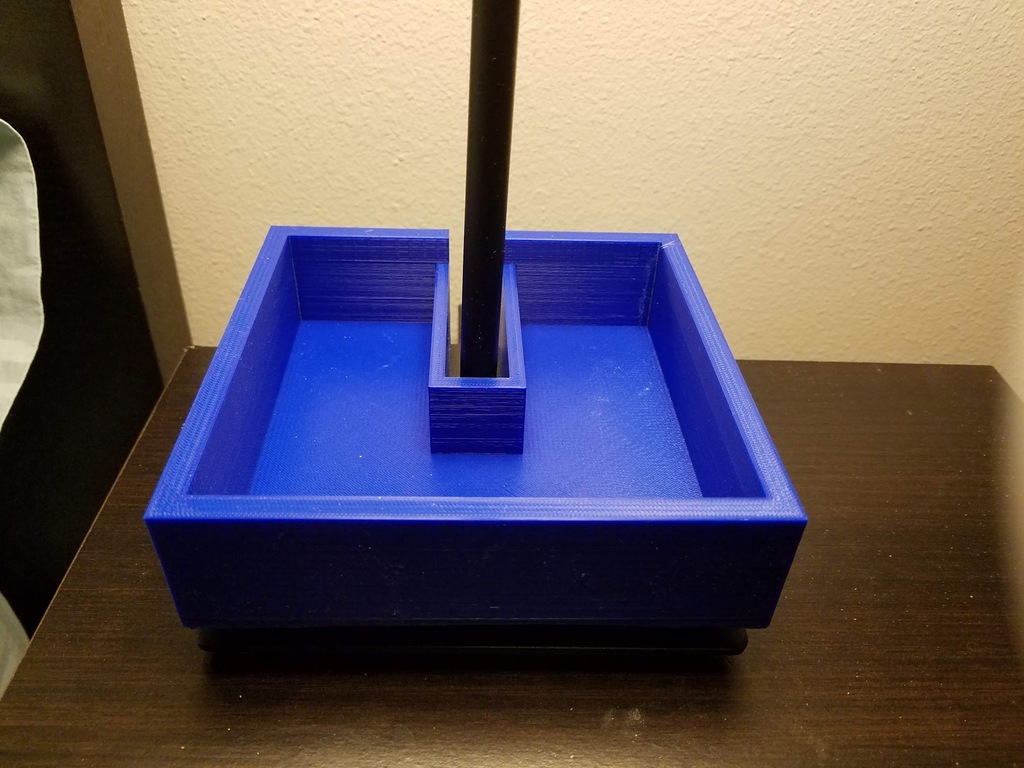 Night Stand Box for Hemma Ikea Lamp by k7n Download free STL model