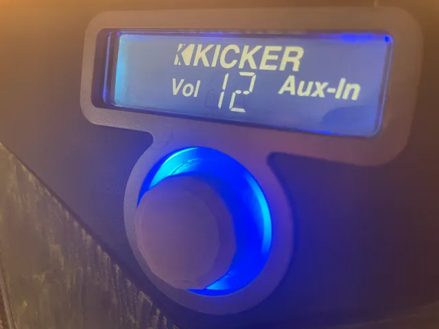 Kicker ZK500 Dial Button