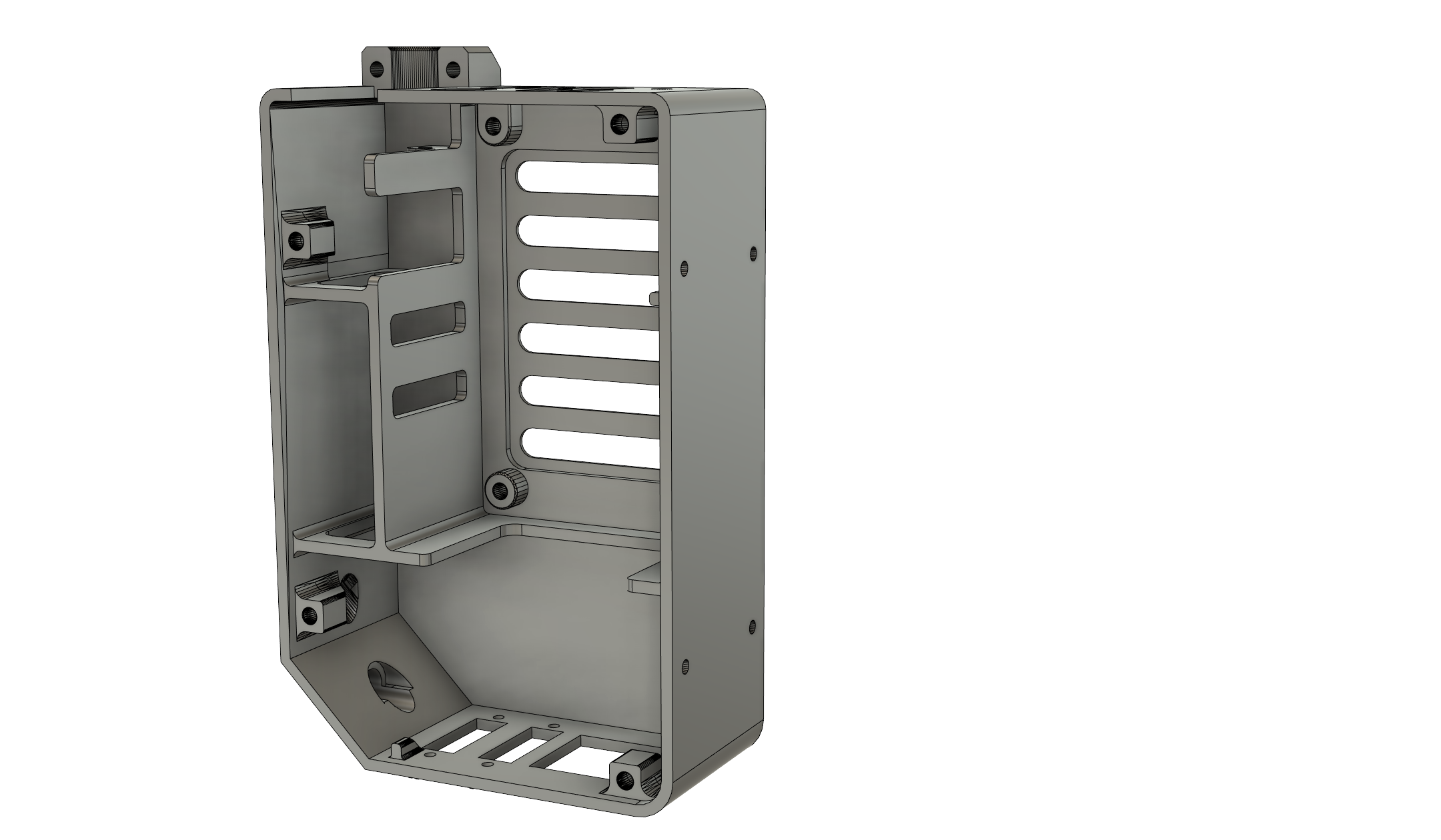 Big Einsy with inserts, vertical exit, plug and play, and psu cable ...