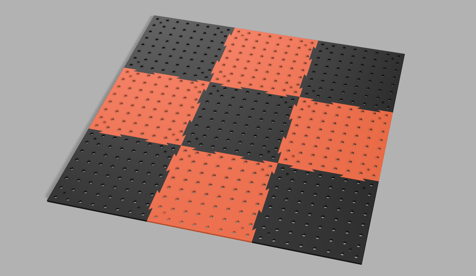 Miniatura 2 do modelo 3D 🤖 Peg Board Generator 🤖