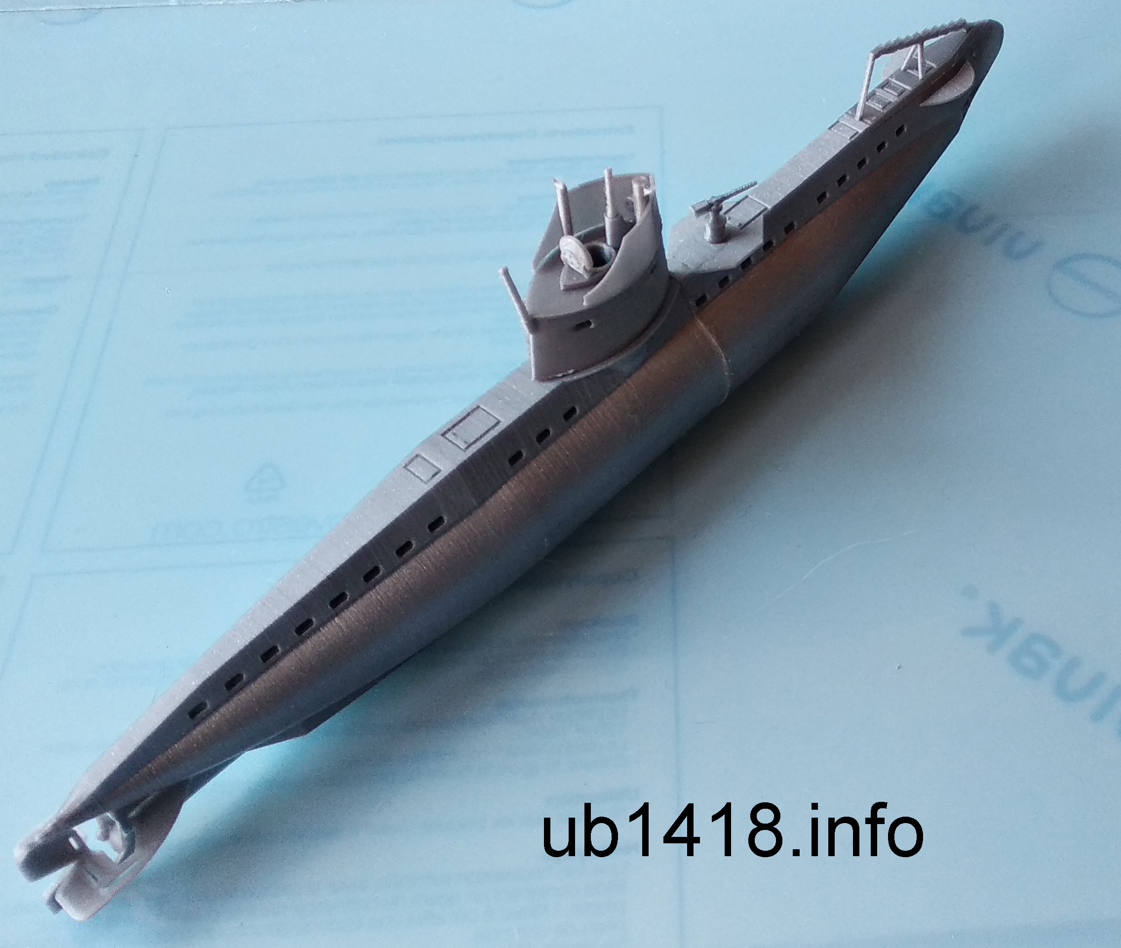 German Uboat (UB I coastal type) 1915-1918