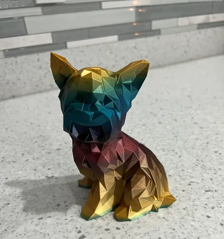 Low Poly Yorkie (Male)