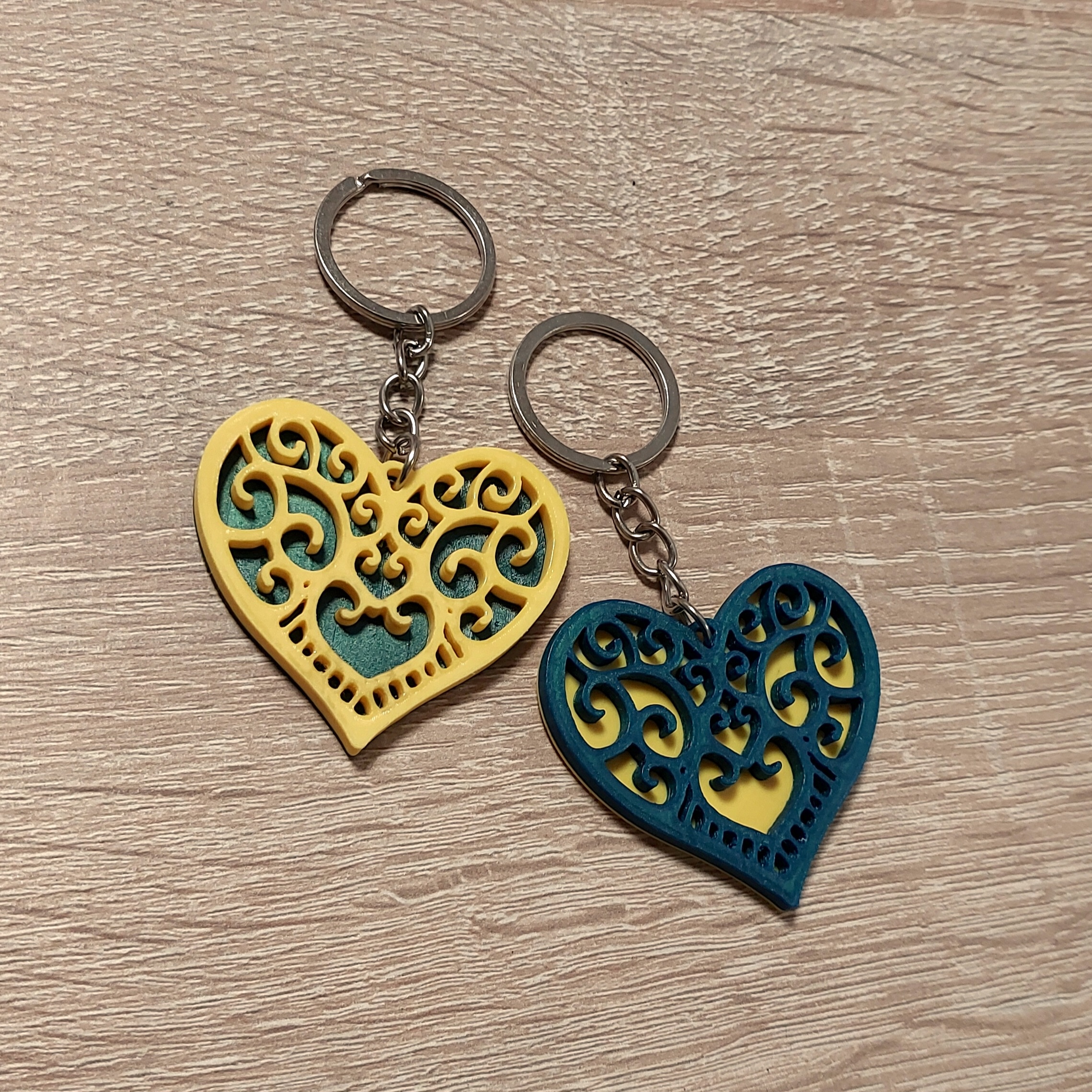 Heart keychain (ornamental) / Bag charm